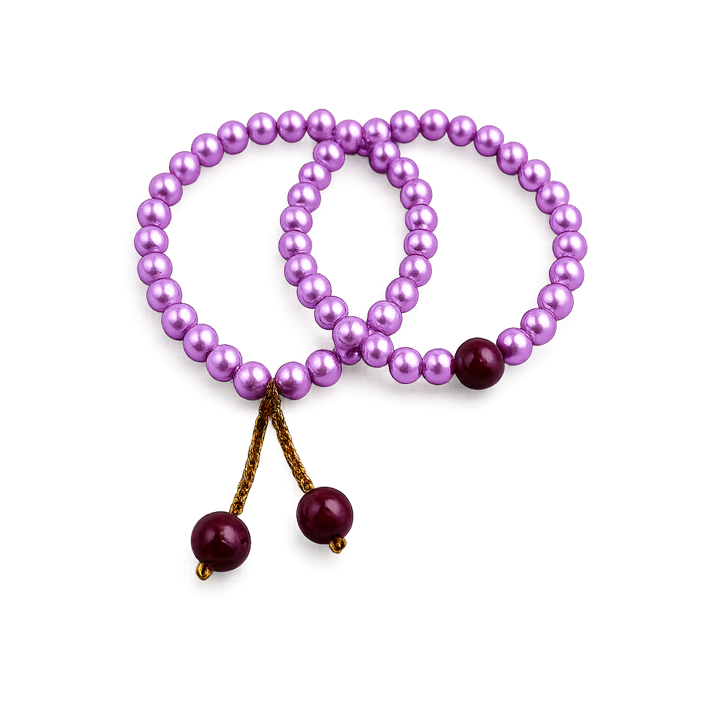 Bracelete Pérola Lilás Royale