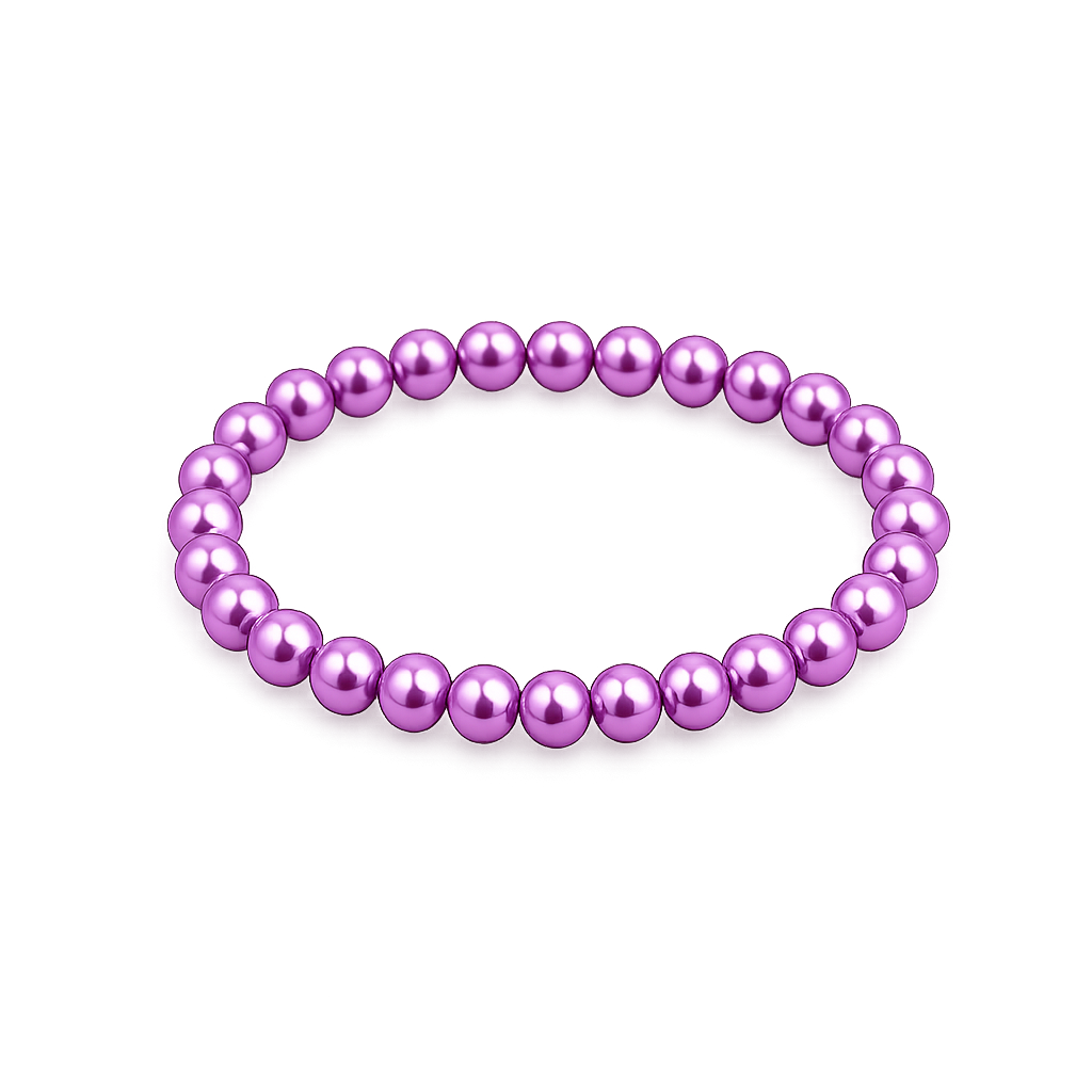 Bracelete Pérola Lilás Royale
