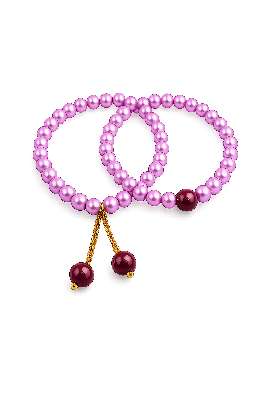 Bracelete Pérola Lilás Royale