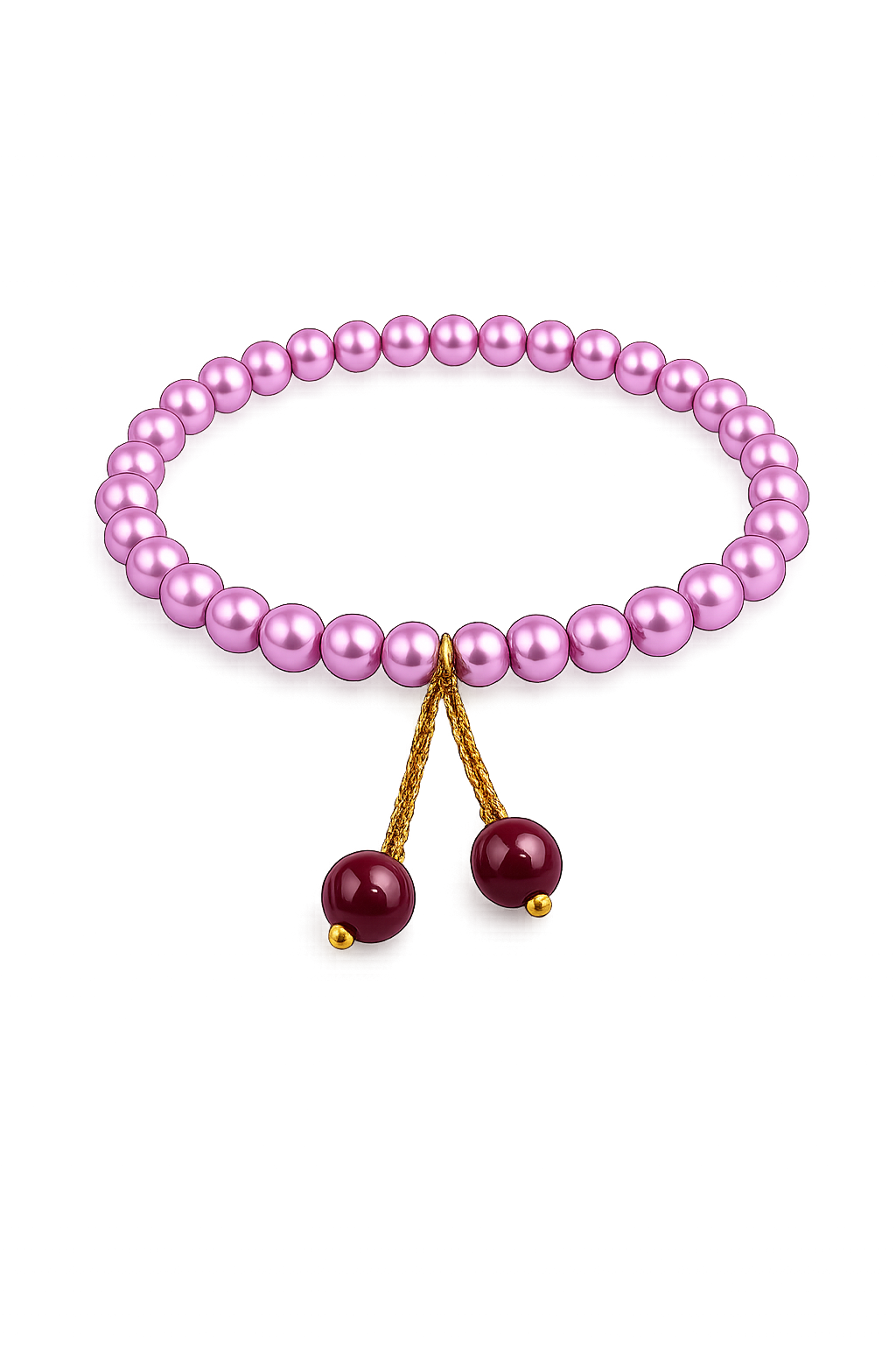 Bracelete Pérola Lilás Royale