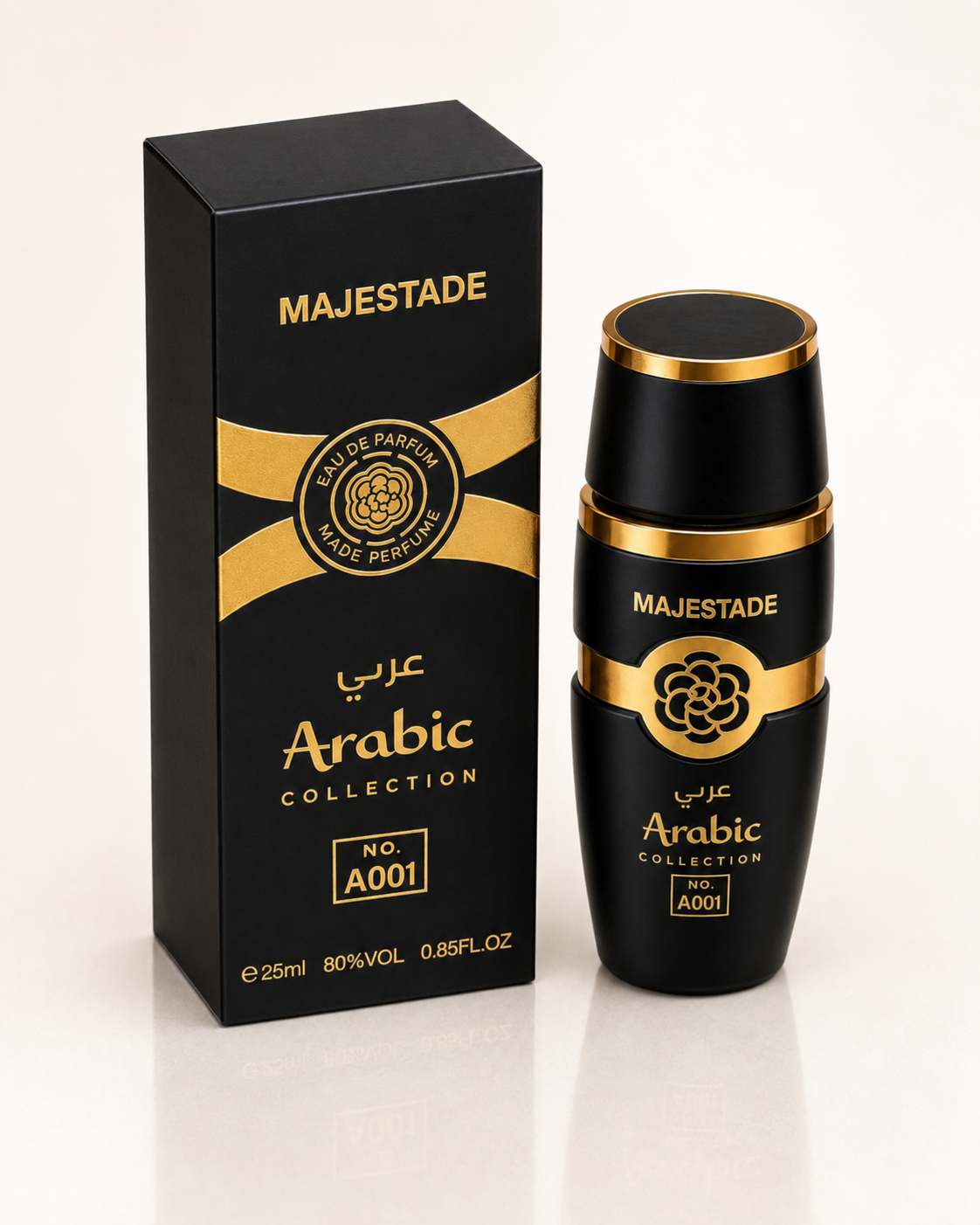 Majestade Arabic Collection A001 25ml – Perfume Árabe Masculino